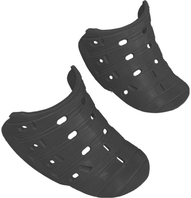 동광세이프티 안전화 발등 보호 덮개 양발착용 세트, 블랙, 1세트