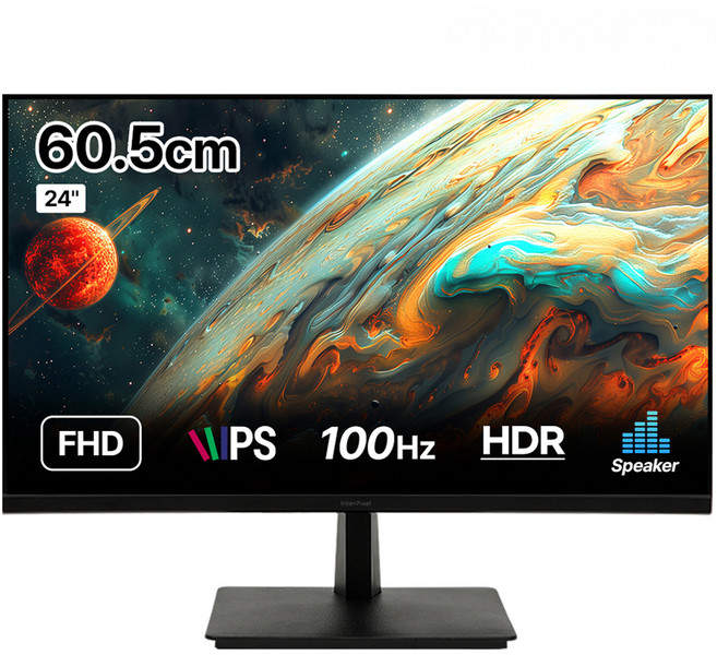 InterPixel FHD IPS 100Hz 電腦辦公用螢幕, IP2434(無亮點), 60.5cm