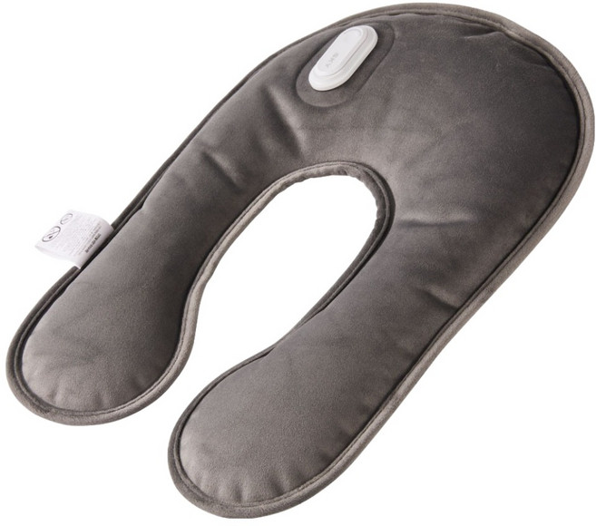 SKY 케어 허그넥 충전식 무선 온수 찜질팩, SKY-CA-HP02, 그레이