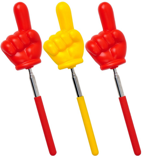 포포팬시 말랑말랑 스펀지 지시봉, 랜덤발송, 3개