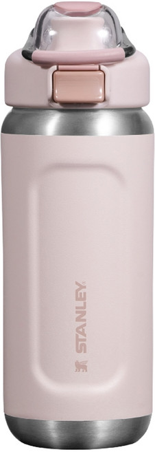 STANLEY 台灣公司貨 經典系列 彈蓋提環水壺, 山櫻粉, 1個, 0.47L