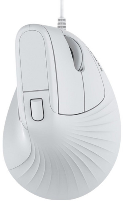 SAMSUNG 三星 垂直有線滑鼠, 灰色, SM-U1300QG