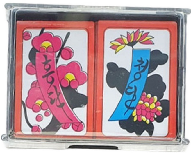 이츠굿텐 아싸고도리 고스톱 화투, 혼합색상, 1개