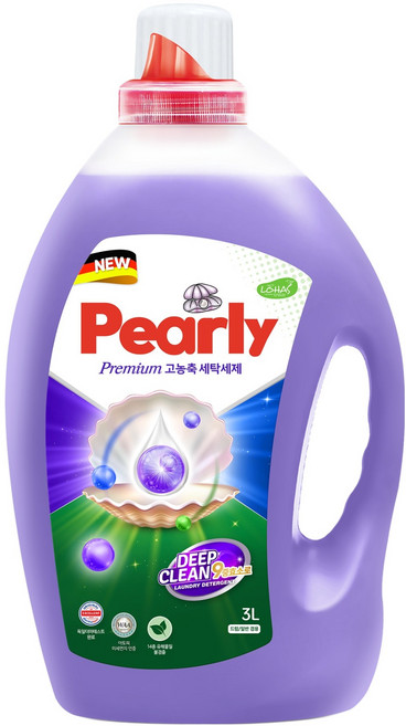 펄리 뉴 딥클린 9중효소 액상세제 3L, 1개