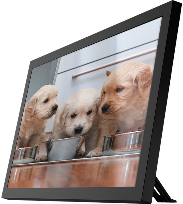 카멜 클라우드 디지털액자, CPF1510IPS, 블랙