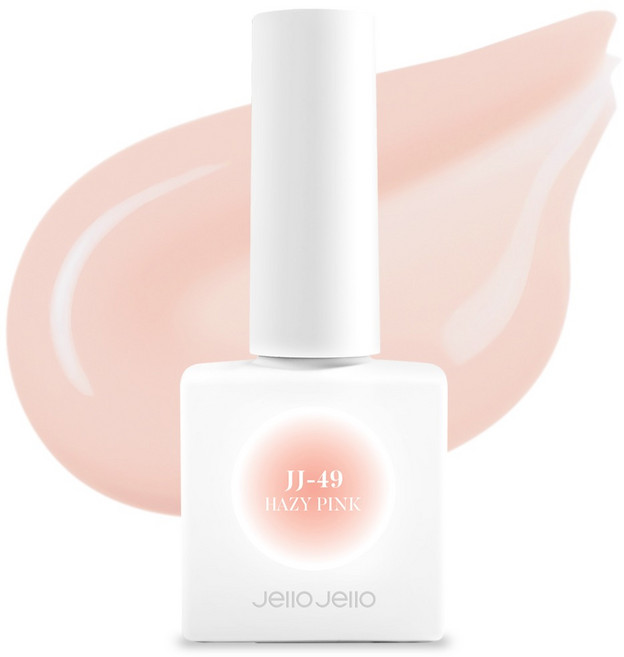 젤로젤로 코지블렌드 컬렉션 젤네일, JJ-49 헤이지핑크, 10ml, 1개