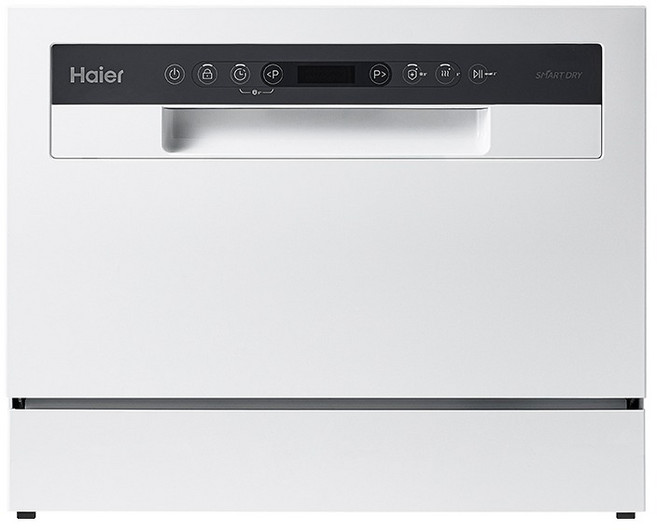 하이얼 1등급 자동문열림 식기세척기 6인용, 퓨어 화이트, HDW06MFW(NEW), 방문설치