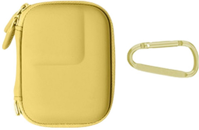 탑피아 고급 액션캠 보관 케이스 DJI Action6 / 5pro / 4, 1개, 옐로우