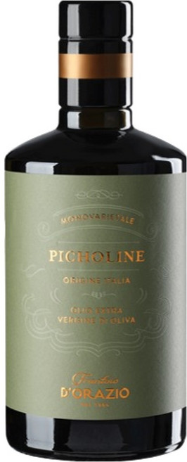 D'ORAZIO Mono Picolin 特級初榨橄欖油, 1個, 500ml