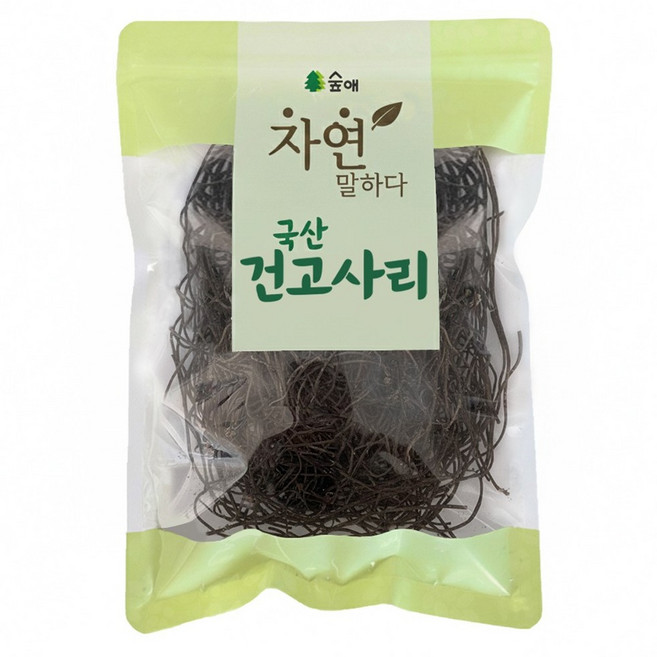 숲애 국산 건고사리 고사리 말린것, 1개, 100g