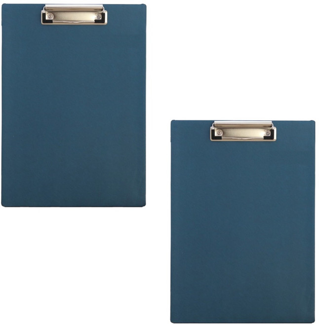 세우세 세우는 클립보드 실속형 세로형 A4, 2개, 블루