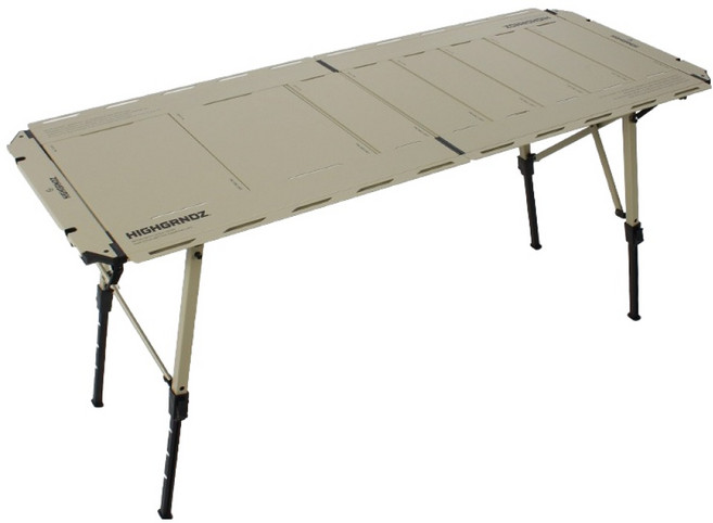 HIGHGROUNDS 露營 Alpha IGT 桌, 沙色