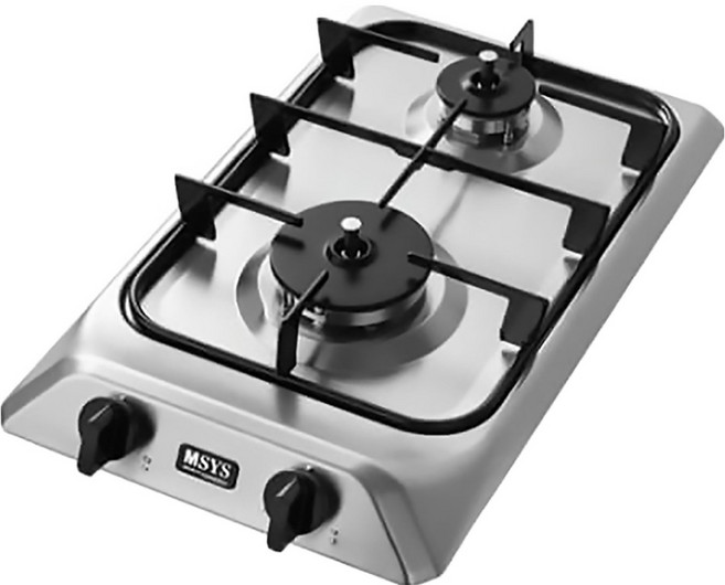 한샘 빌트인 가스레인지 2구, LNG, CTB-MS252H