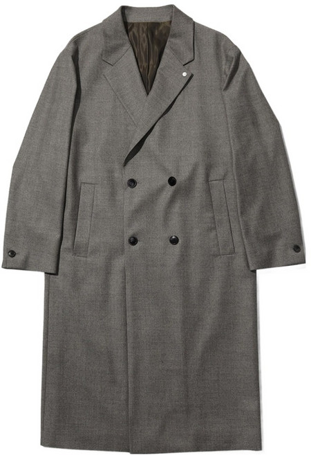 PLADS7 TI FOR MEN 羊毛切斯特大衣 M236CCT001M