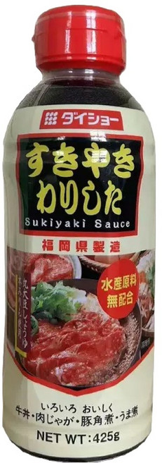 다이쇼 스키야키 타레 소스, 425g, 1개