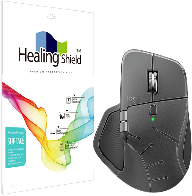 힐링쉴드 로지텍 MX 마스터 4 무선 마우스 무광 외부 보호필름