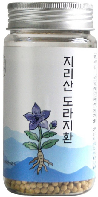 산청양잠 지리산 도라지환, 1개, 150g