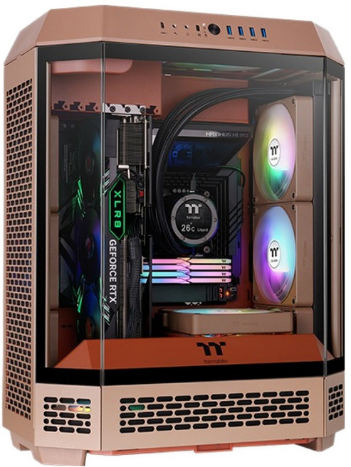thermaltake 曜越 機殼, The Tower 600(礦砂色), 1個