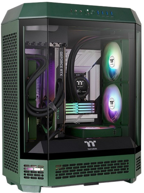 thermaltake 曜越 機殼, The Tower 600(賽車綠), 1個