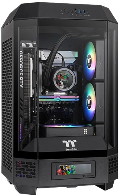 thermaltake 曜越 機殼, The Tower 250(黑色), 1個