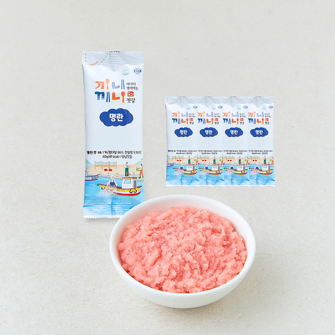 천년의젓갈협동조합 끼니끼니 명란젓 5개입, 200g, 1개