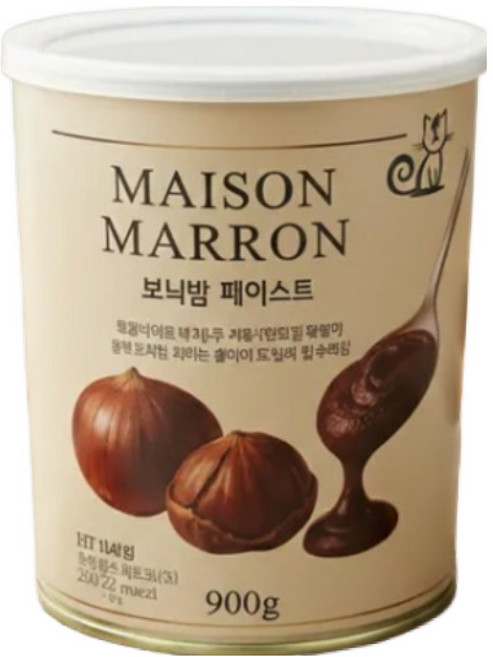 메종마론 밤함량 78.7% 보늬밤 페이스트, 1개, 900g