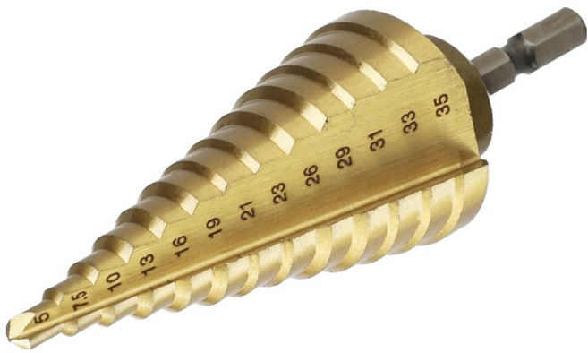 EX-POWER 六角階梯鑽 5~35mm ESE-5G, 1個