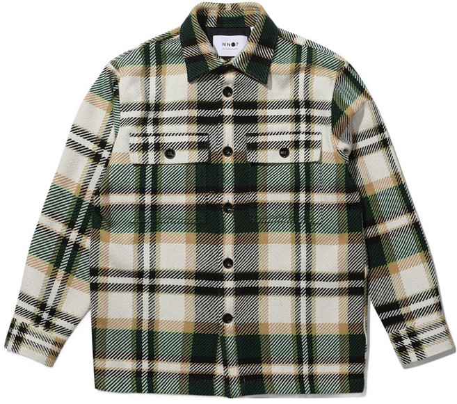 NN.07 Plaze TI4MAN 男士 SOREN 法蘭絨襯衫 M232CSH52