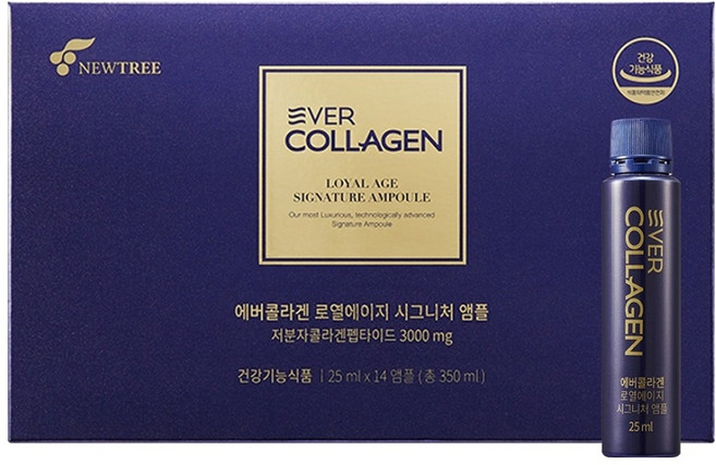 에버콜라겐 로열에이지 시그니처 앰플 14p, 1개, 350ml