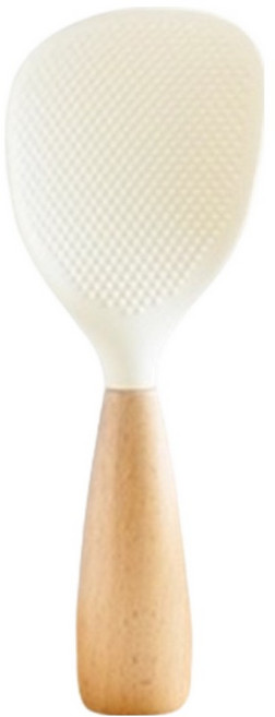 MACHT 마흐트 프리미엄 스탠드 실리콘 밥주걱, WHITE, 1개