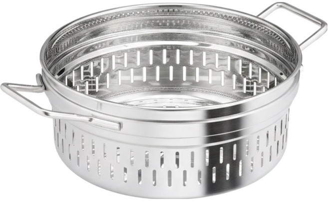 Tefal 特福 Noridica 電磁爐蒸鍋, 24cm, 1個, 不鏽鋼