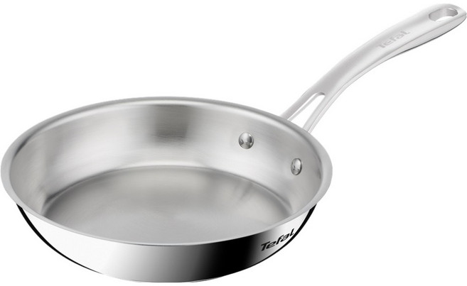 테팔 인덕션 스테인리스 스틸 퍼펙트 레지스트 프라이팬, 20cm, 1개