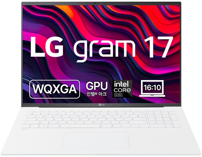 LG전자 2026 그램 17 코어 Ultra5, 스노우 화이트, 256GB, 16GB, Free DOS, 17ZD90S-GX5VK