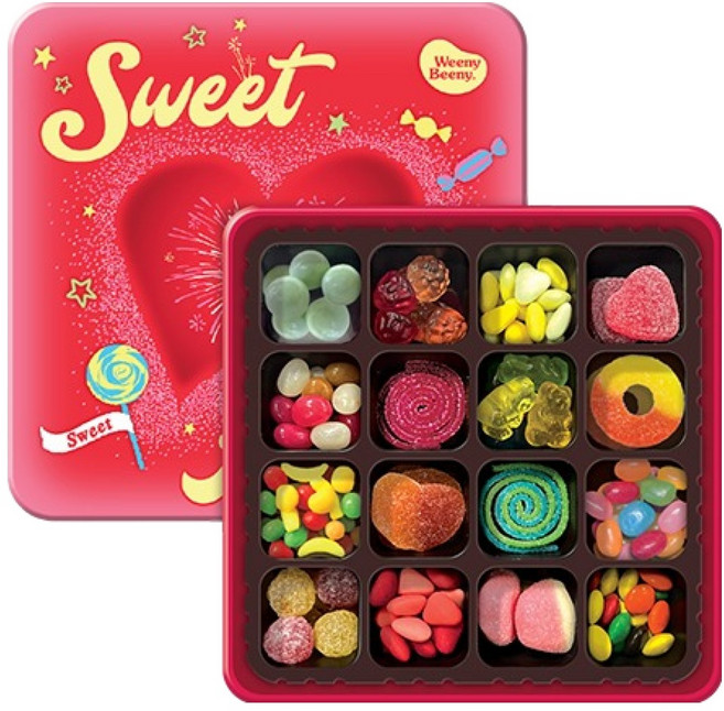 위니비니 간식 16구 세트 345g, 1세트