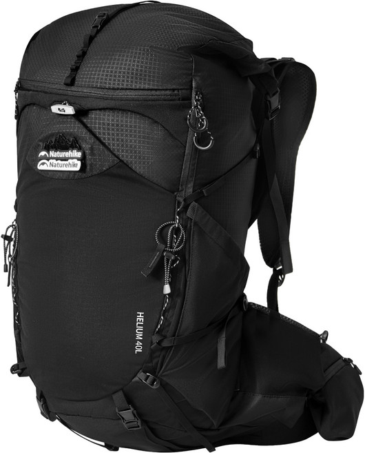 Naturehike 挪客 氦系列登山後背包 XB016 40L, 午夜黑