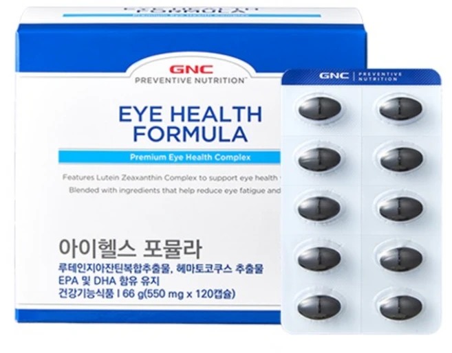 GNC 아이헬스 포뮬라 66g, 1개, 120정 - 쿠팡