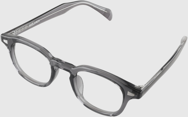 NUELEMEN 方形圓框經典時尚粗框眼鏡