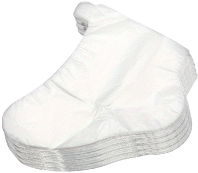 밝은리빙 발 각질제거 보습비닐, 1개입, 500개, 1ml, 1g