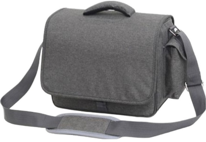 Bomif 相機單肩防水包, 深灰色, 1個