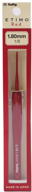 튤립 에티모 레드 모사용 코바늘, 1개