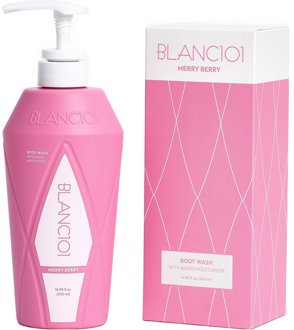 BLANC101 沐浴乳 Merry Berry, 1個, 500ml
