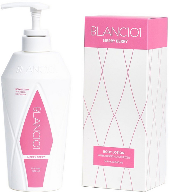 BLANC101 身體乳液 Merry Berry, 1個, 500ml