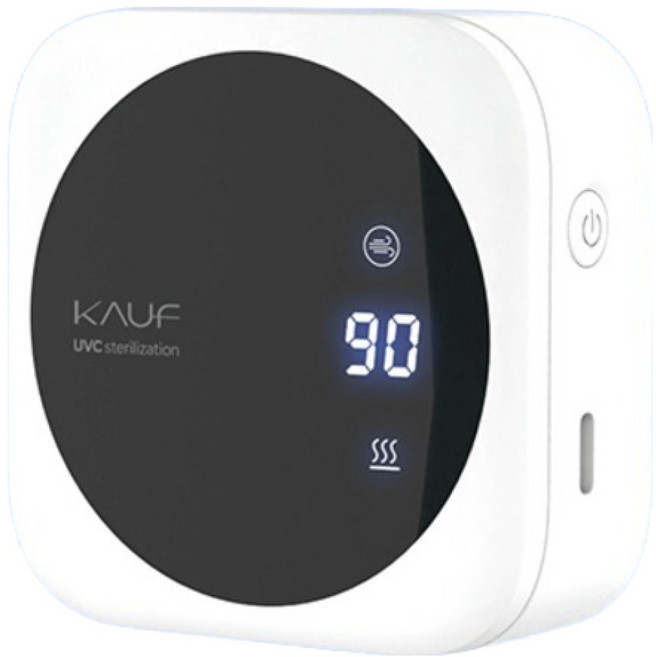 카프 휴대용 UV-C 히팅 칫솔살균기, KF-DL4, 화이트