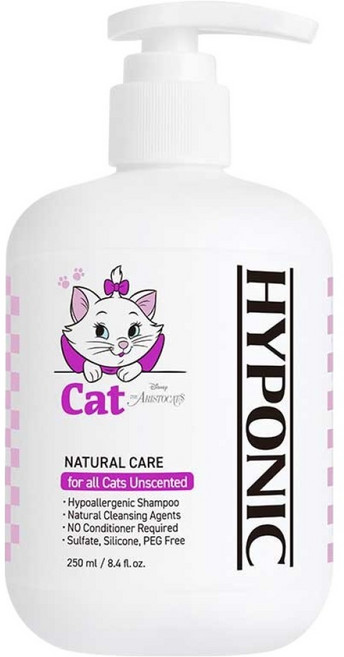 하이포닉 고양이 디즈니 에디션 저자극 샴푸 무향, 1개, 250ml
