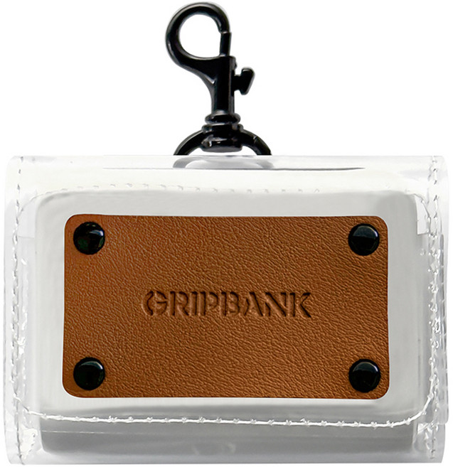 그립뱅크 22.5W 고속충전 미니 보조배터리 10000mAh, 화이트 + 브라운, GB-PB10KUW-CCBR