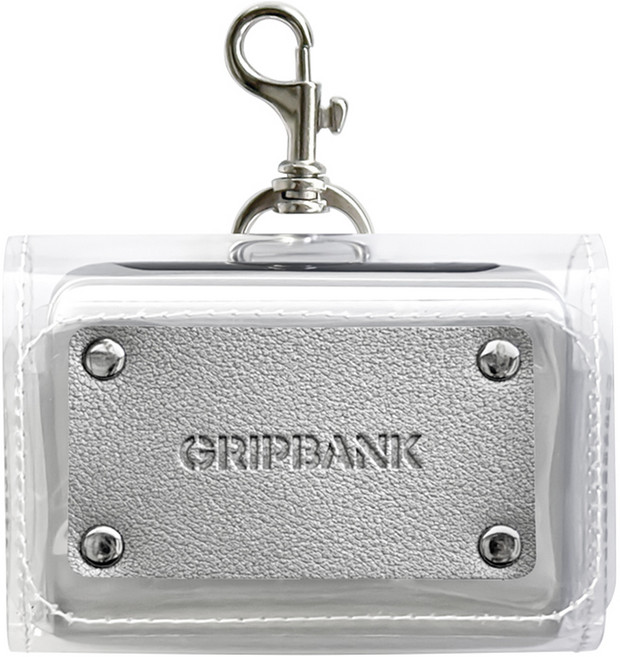 그립뱅크 22.5W 고속충전 미니 보조배터리 10000mAh, 메탈릭 실버 + 실버, GB-PB10KUSV-CCSV