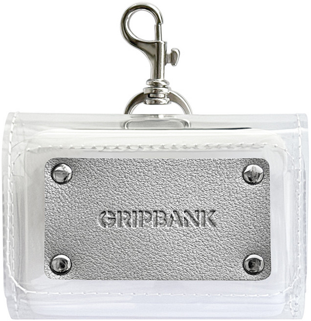 그립뱅크 22.5W 고속충전 미니 보조배터리 10000mAh, 화이트 + 실버, GB-PB10KUW-CCSV