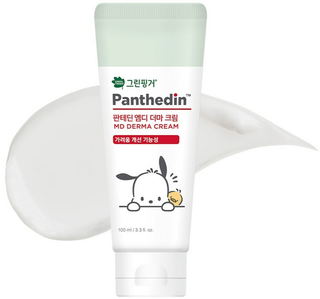 그린핑거 산리오 포차코 에디션 판테딘 엠디 더마 크림, 100ml, 1개