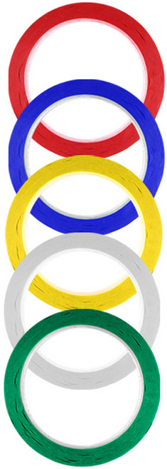 뮐러악기 바이올린 운지테이프 5종 세트, 1세트, 5색