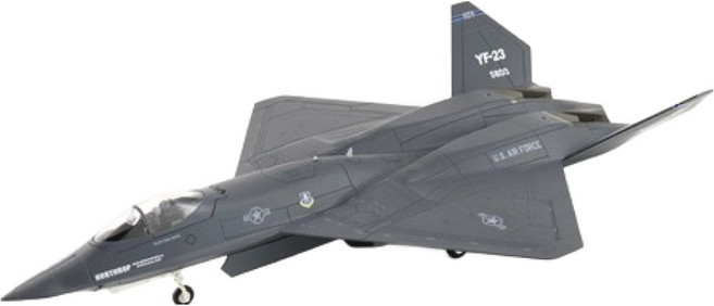 하비마스터 1/72 YF-23 블랙위도우ll 1990 전투기모형 다이캐스트 422638, 그레이, 1개